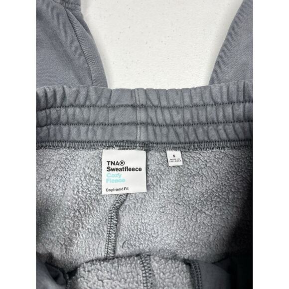 TNA Sweatfleece Cozy Fleece Pull On Casual Loungewear Sweatpants Boyfreind Fit S - Picture 2 of 7
